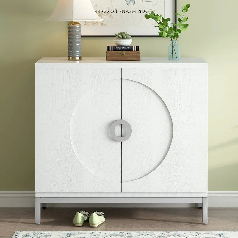 Simple Storage Cabinet with Adjustable Shelves