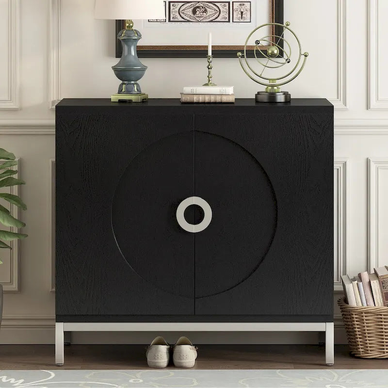 Simple Storage Cabinet with Adjustable Shelves