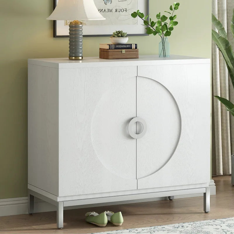 Simple Storage Cabinet with Adjustable Shelves