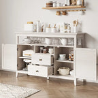 52.8" Rattan Sideboard Cabinet