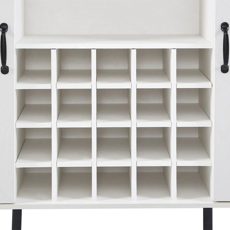Freestanding Wine Rack Sideboard Cabinet with Storage