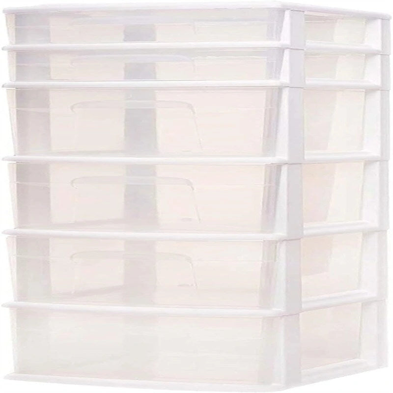 6-Drawer Plastic Storage Organizer