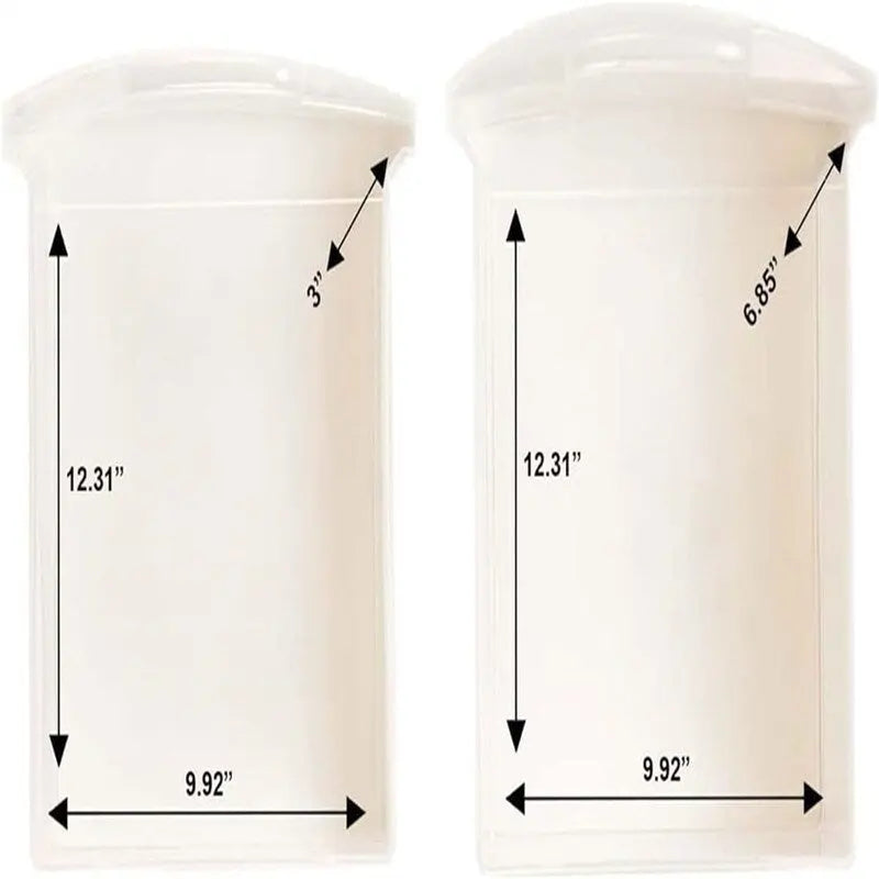 Organizer contenitore in plastica con 6 cassetti