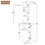 Tall Bathroom Storage Cabinet