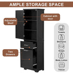 Tall Bathroom Storage Cabinet