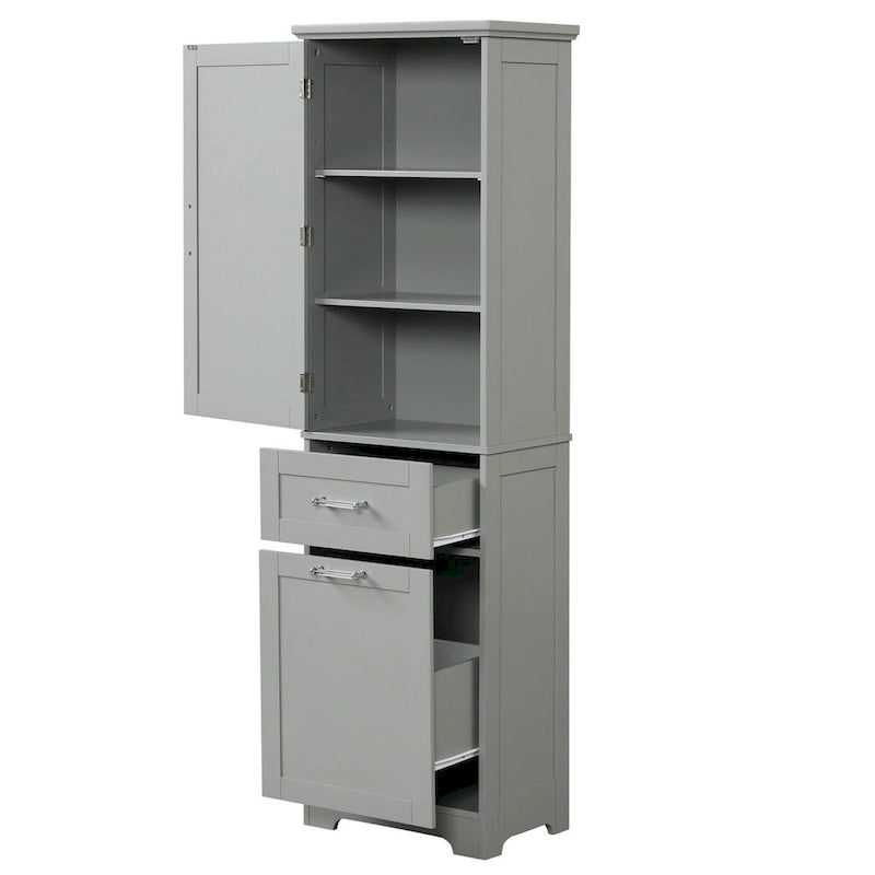 Tall Bathroom Storage Cabinet