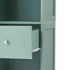 Wooden Bathroom Storage Cabinet with Acrylic Door Panel