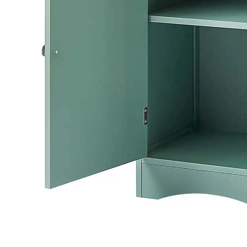 Wooden Bathroom Storage Cabinet with Acrylic Door Panel