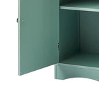 Wooden Bathroom Storage Cabinet with Acrylic Door Panel