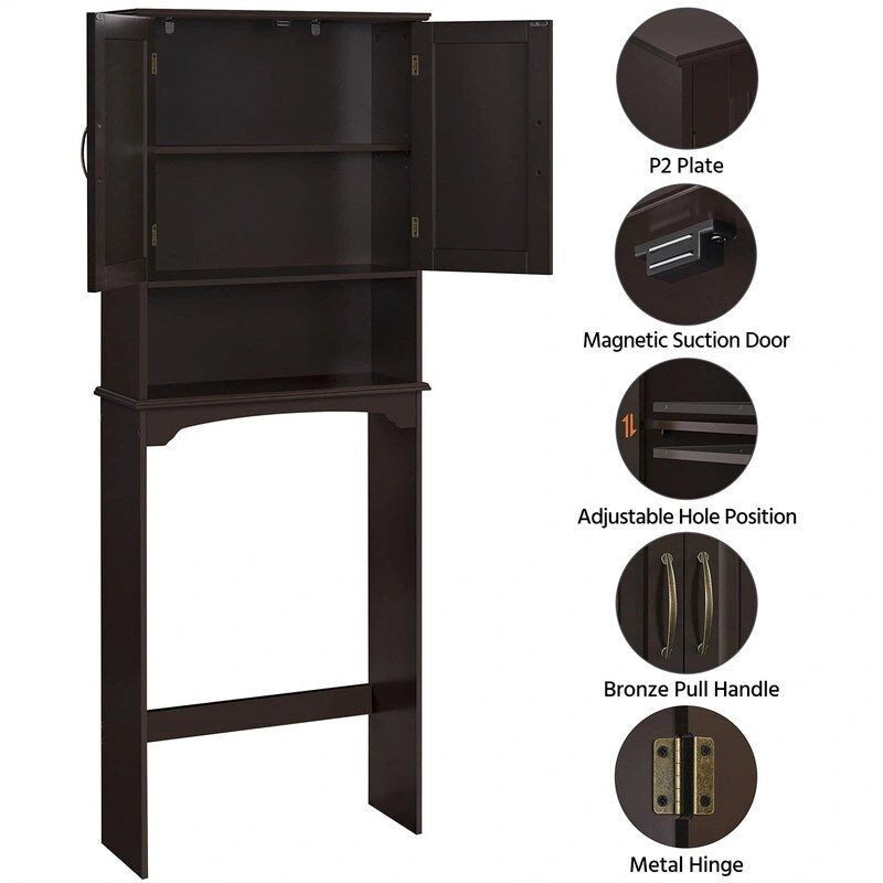 Over the Toilet Storage Cabinet with Adjustable Shelf