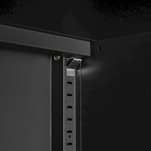 2-Door Storage Cabinet with Adjustable Shelves