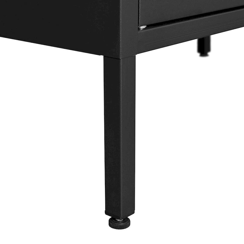 2-Door Storage Cabinet with Adjustable Shelves