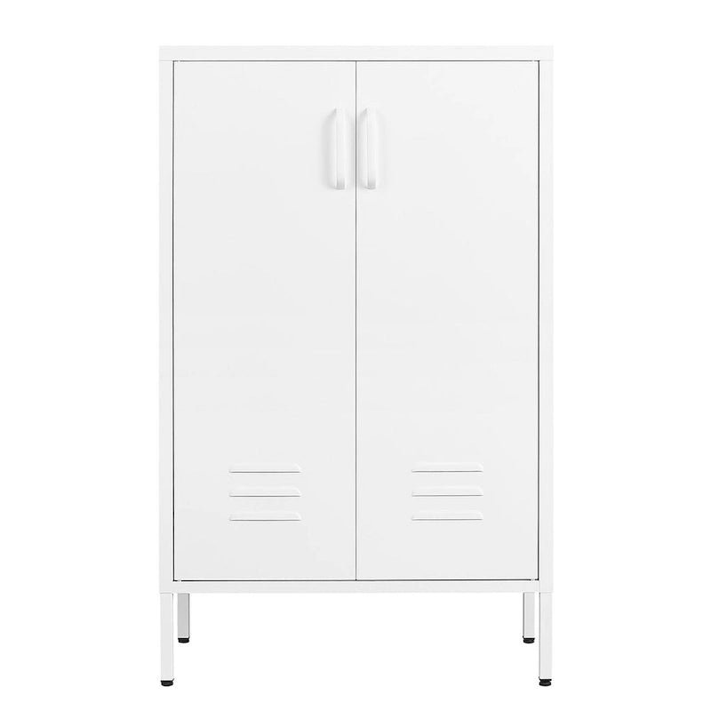 2-Door Storage Cabinet with Adjustable Shelves