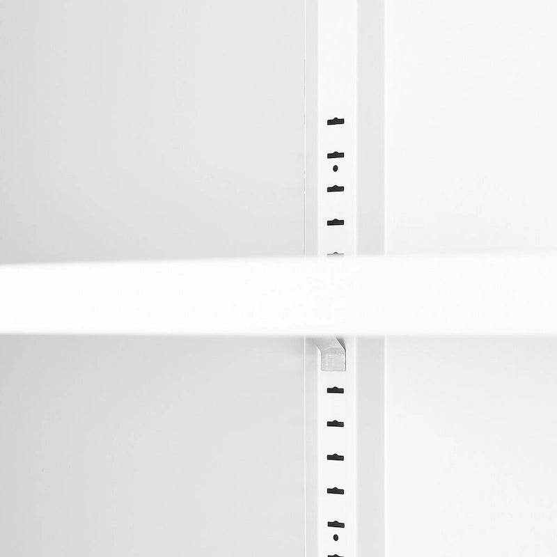2-Door Storage Cabinet with Adjustable Shelves