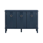 Modern MDF Storage Cabinet with Round Handle Doors